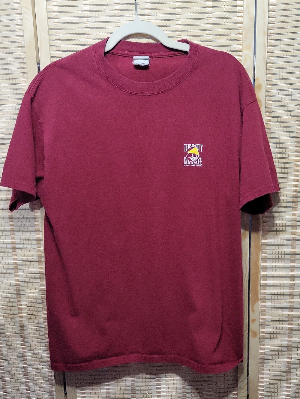 Vintage 1989 The Salty Dog Cafe Hilton Head Island Graphic Tee - Maroon - L